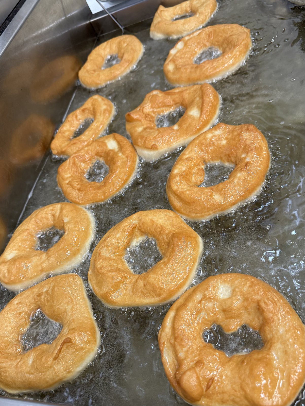 Fryer, donuts, happiness, food truck