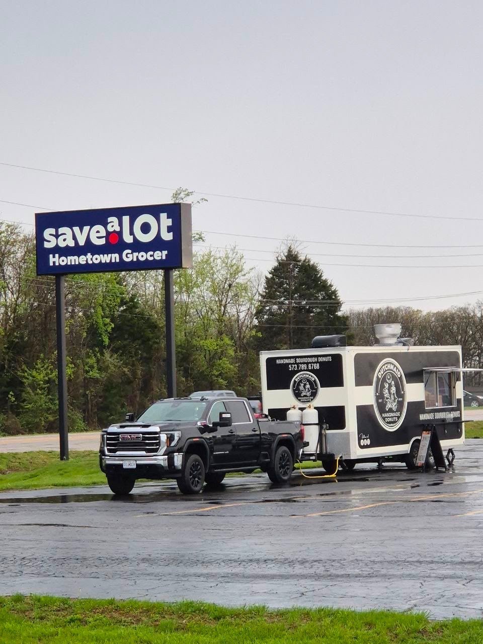 Truck, donut, food truck, handmaid